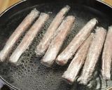 材料1つ 皮なしソーセージ作り方4写真