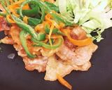 薄切り豚肉と野菜の黒酢南蛮漬け作り方6写真