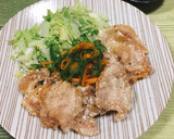 薄切り豚肉と野菜の黒酢南蛮漬け作り方7写真
