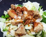 余った唐揚げで☆甘酢炒め作り方5写真