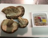 生椎茸のマヨ納豆チーズ焼き!作り方1写真
