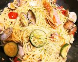 アクアパッツァ　旨味爆発 フライパン作り方7写真