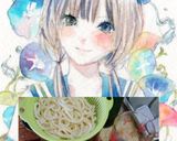 豚骨風ミルクスープ・麺ｯｭ(簡単)作り方11写真
