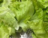 炒チャオレタスと夏野菜のあっさりパスタ作り方1写真