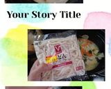 チークリーム味噌うどん(人参かぶ小松菜)作り方8写真