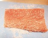 生ハムかよっ！☆簡単・塩マグロのお刺身作り方1写真