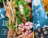 高校1年女子お弁当♡2020.06.30作り方2写真