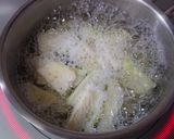 ∅じゃがいも 茄子 もやし の味噌汁∅作り方3写真