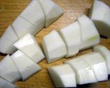 お袋の味★イカ大根。作り方2写真