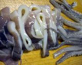 お袋の味★イカ大根。作り方4写真