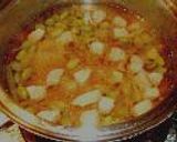 鶏肉と枝豆のくず寄せ作り方2写真