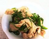 調味料2つだけ!簡単、ピーマン豚肉炒め!作り方6写真