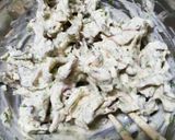 舞茸長ネギ素干しエビ青のりのかき揚げ作り方3写真