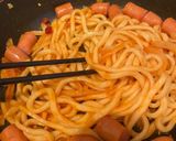 時短レシピ★ナポリうどん作り方5写真