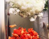 くす玉オムライス　チキンライスも美味作り方1写真