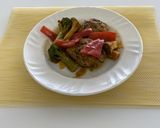 産後★煮込みハンバーグカレー風味作り方9写真