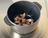 爽やか【ズッキーニベーコンのホエイスープ作り方2写真