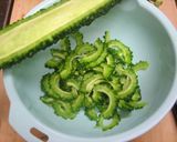元気がでる♪ゴーヤのビタミンＣサラダ作り方1写真
