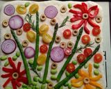 冷凍野菜で☆フラワーフォカッチャ作り方6写真