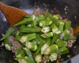 オクラのドライカレー作り方7写真
