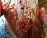 完熟バナナとHMでチョコパウンドケーキ作り方5写真