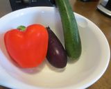チキンと夏野菜のカレー作り方1写真