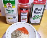 ムネ肉のローストチキン★ガーリックハーブ作り方1写真