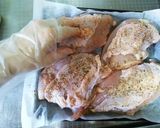 ムネ肉のローストチキン★ガーリックハーブ作り方4写真