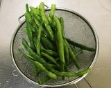 アメリカの味！くたくたインゲン作り方1写真