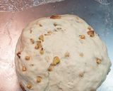 粒ジャムを使ってフライパンでクルミパン作り方13写真