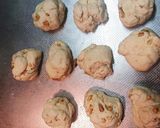 粒ジャムを使ってフライパンでクルミパン作り方14写真