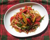 パプリカのお野菜炒め♪作り方1写真