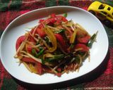 パプリカのお野菜炒め♪作り方3写真