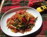 パプリカのお野菜炒め♪作り方4写真