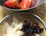 きくらげとトマトの卵炒め作り方1写真