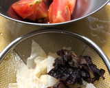 きくらげとトマトの卵炒め作り方1写真