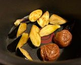 ナスとサバ缶のスープカレー作り方2写真