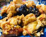きくらげとトマトの卵炒め作り方5写真
