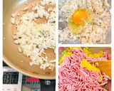 簡単美味しい煮込みハンバーグ♬チーズイン作り方1写真