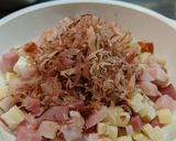 ベーコンチーズおかか作り方3写真