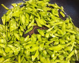 絹さや大量消費・絹さや味噌佃煮風！作り方7写真