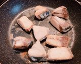 *揚げたブリの甘辛仕立て*作り方2写真
