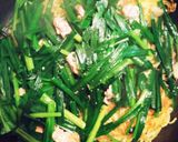 絶品✨ニラたっぷり塩焼きそば作り方4写真