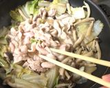 野菜の大量消費に◎ゴマ味噌豆乳鍋作り方4写真