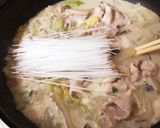 野菜の大量消費に◎ゴマ味噌豆乳鍋作り方5写真