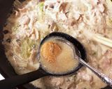 野菜の大量消費に◎ゴマ味噌豆乳鍋作り方6写真