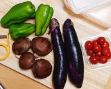 ポンの夏野菜の焼き浸し作り方1写真