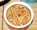 ツナ缶にお醤油かけてご飯作り方2写真