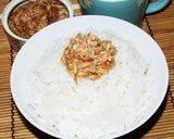 ツナ缶にお醤油かけてご飯作り方3写真