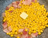 ベーコンとほうれん草とコーンのバター炒め作り方3写真